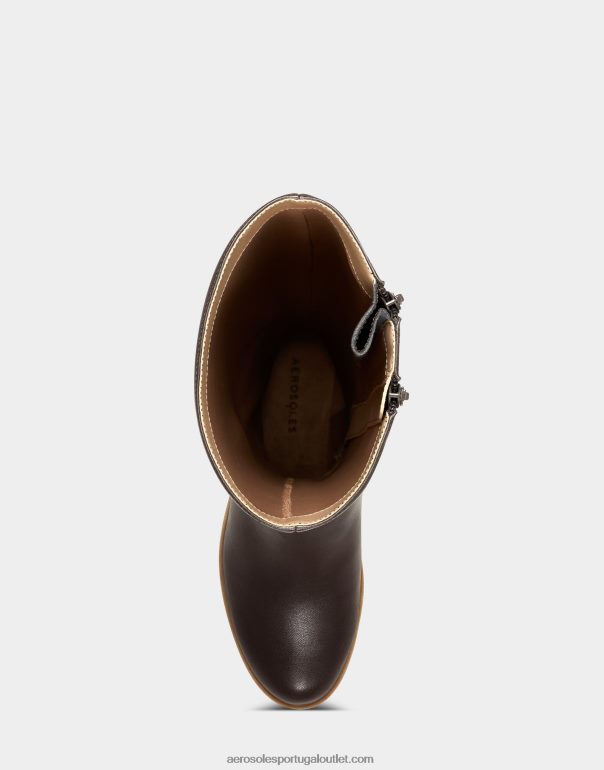 mulheres bota alta marrom Aerosoles 0LRLL134