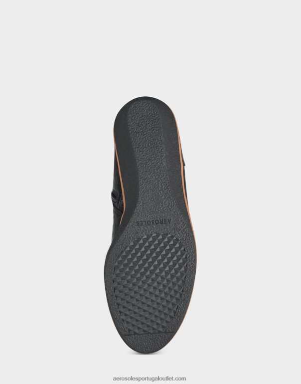 mulheres bota alta preta croco Aerosoles 0LRLL118