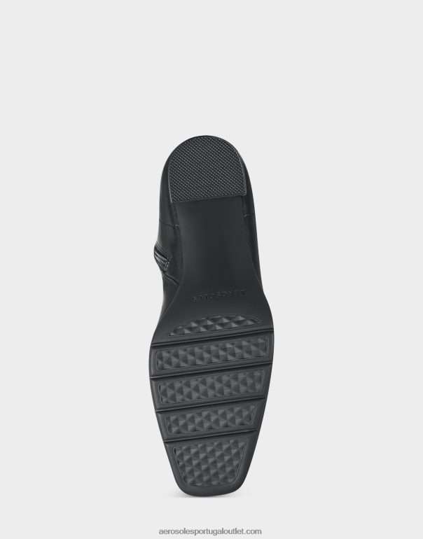 mulheres bota alta preta stretch Aerosoles 0LRLL140