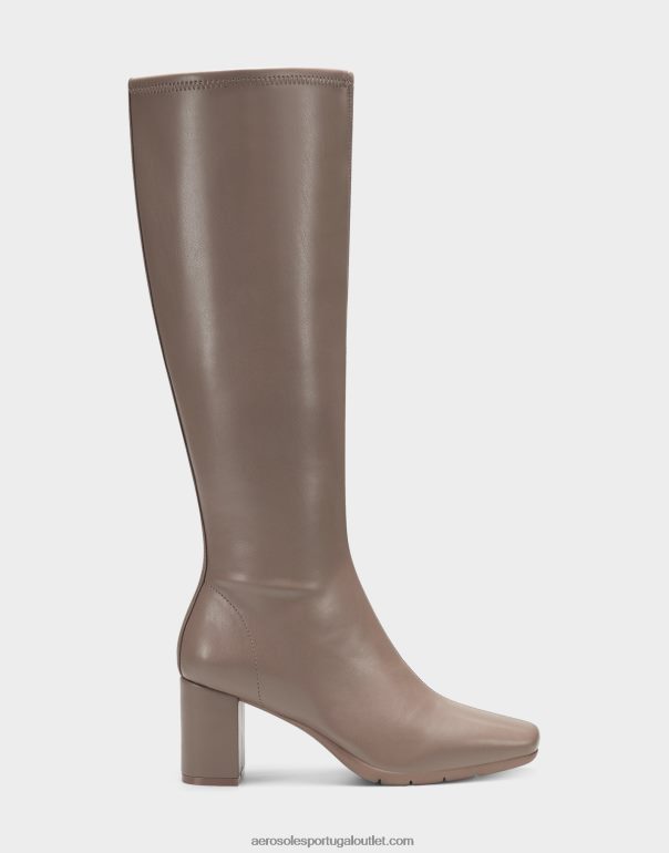 mulheres bota alta taupe Aerosoles 0LRLL122