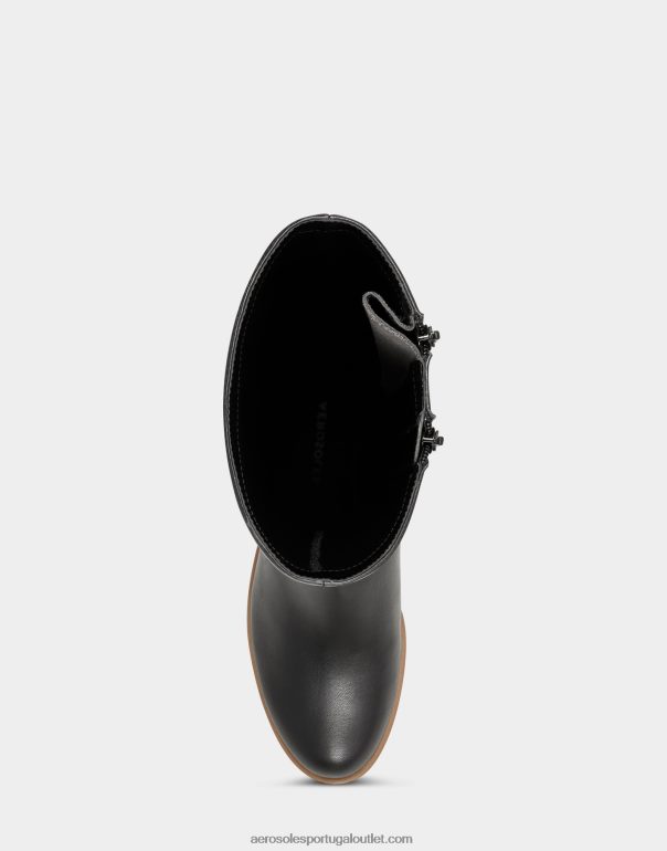 mulheres bota preta alta Aerosoles 0LRLL135