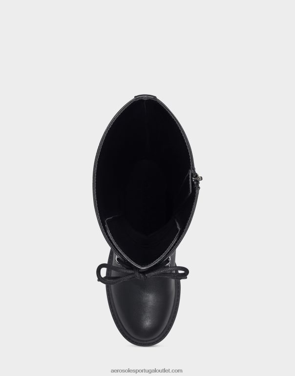 mulheres bota preta alta Aerosoles 0LRLL18