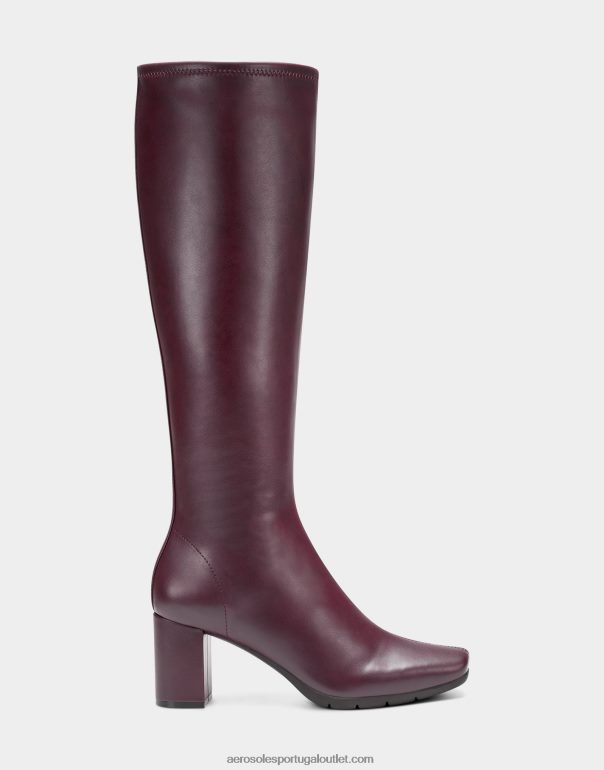 mulheres vinho de bota alta Aerosoles 0LRLL129