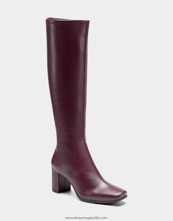 mulheres vinho de bota alta Aerosoles 0LRLL129