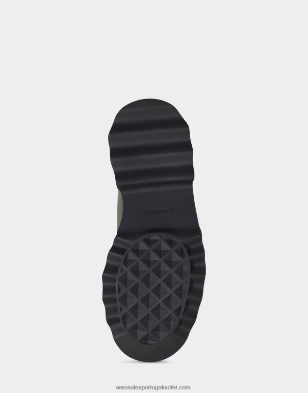 mulheres bota cano médio camurça cinza Aerosoles 0LRLL6