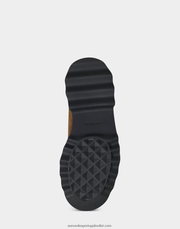 mulheres bota cano médio camurça marrom Aerosoles 0LRLL4