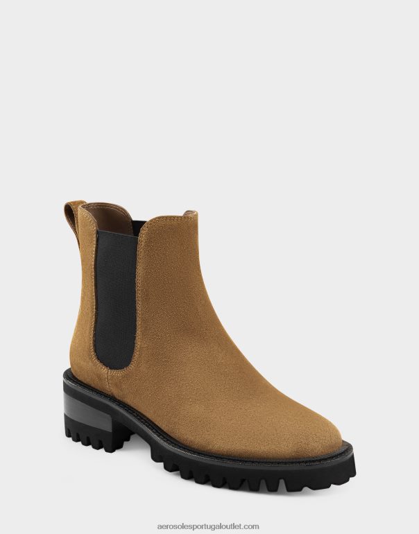 mulheres bota de camurça bege Aerosoles 0LRLL17