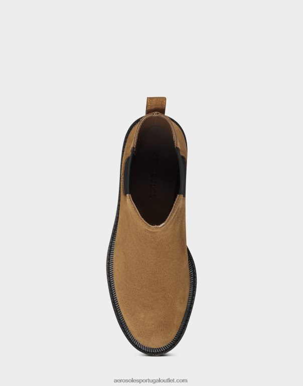 mulheres bota de camurça bege Aerosoles 0LRLL17