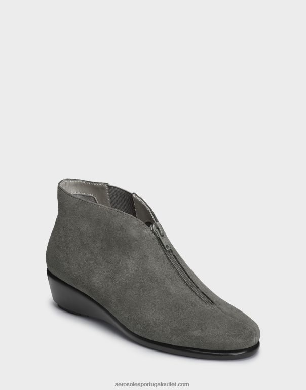 mulheres bota de camurça cinza escuro Aerosoles 0LRLL111