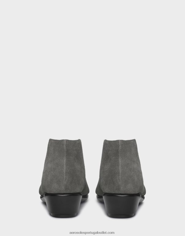 mulheres bota de camurça cinza escuro Aerosoles 0LRLL111