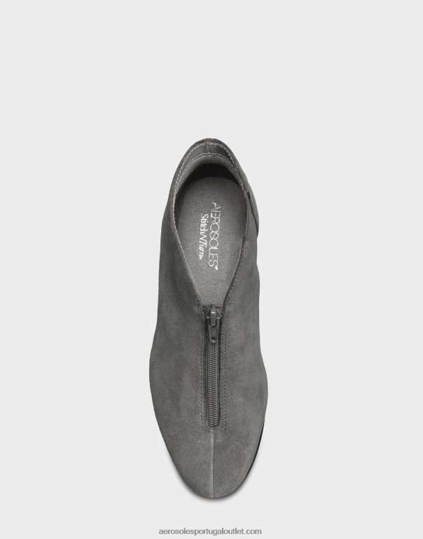 mulheres bota de camurça cinza escuro Aerosoles 0LRLL111