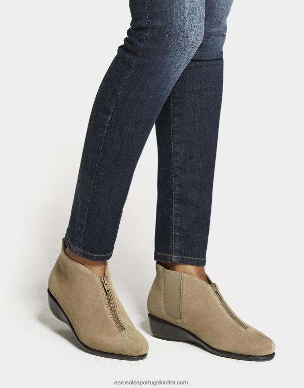 mulheres bota de camurça cinza escuro Aerosoles 0LRLL111