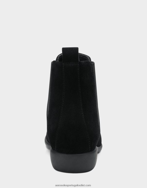 mulheres bota de camurça preta Aerosoles 0LRLL55