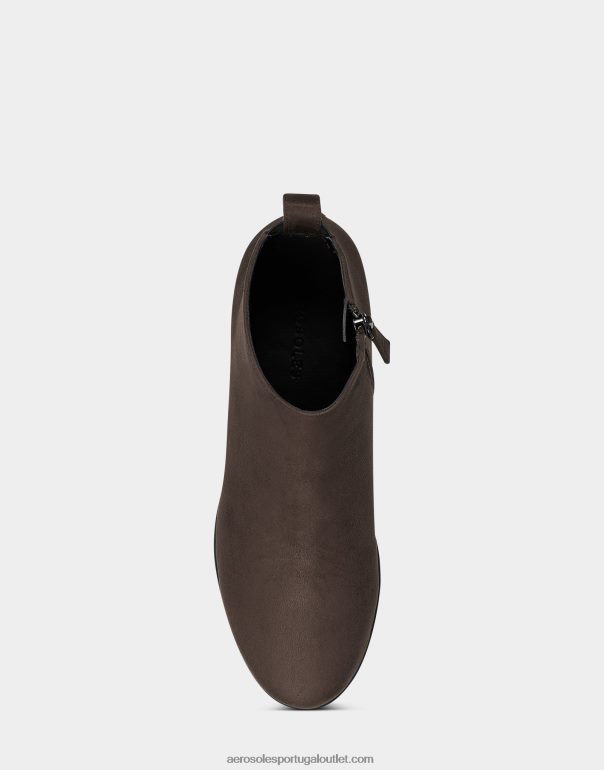 mulheres bota de camurça sintética marrom Aerosoles 0LRLL79