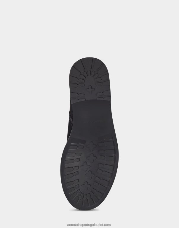 mulheres bota de camurça sintética preta Aerosoles 0LRLL75