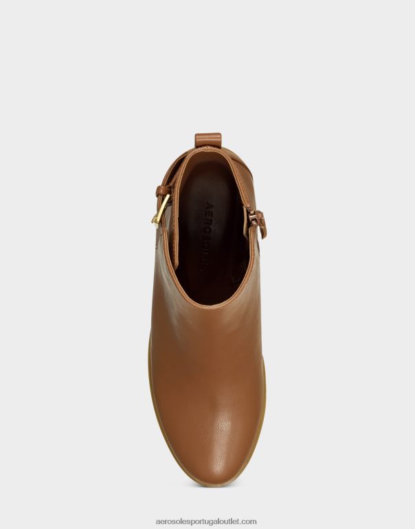 mulheres bota de cano baixo couro sintético Aerosoles 0LRLL63