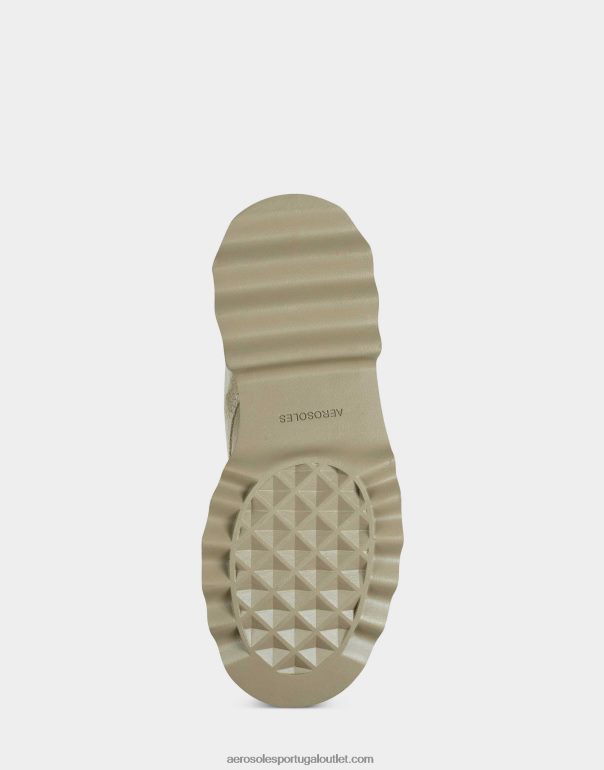 mulheres bota de cano curto camurça bege clara Aerosoles 0LRLL43