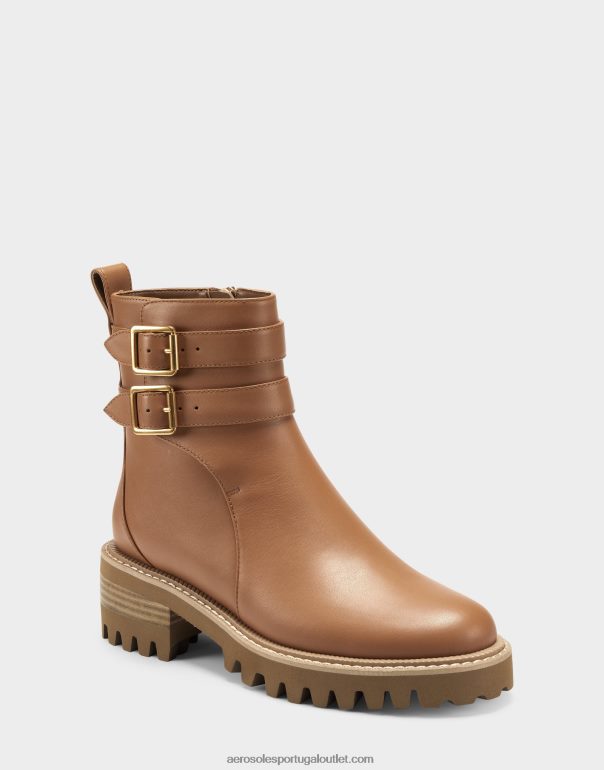 mulheres bota de couro bege Aerosoles 0LRLL31