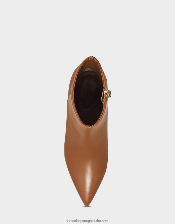 mulheres bota de couro bege Aerosoles 0LRLL49