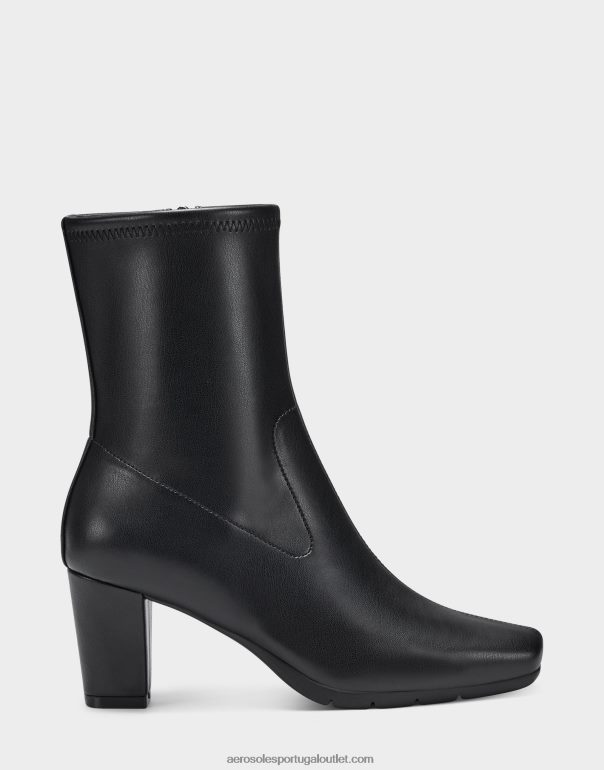 mulheres bota de tornozelo preta Aerosoles 0LRLL110