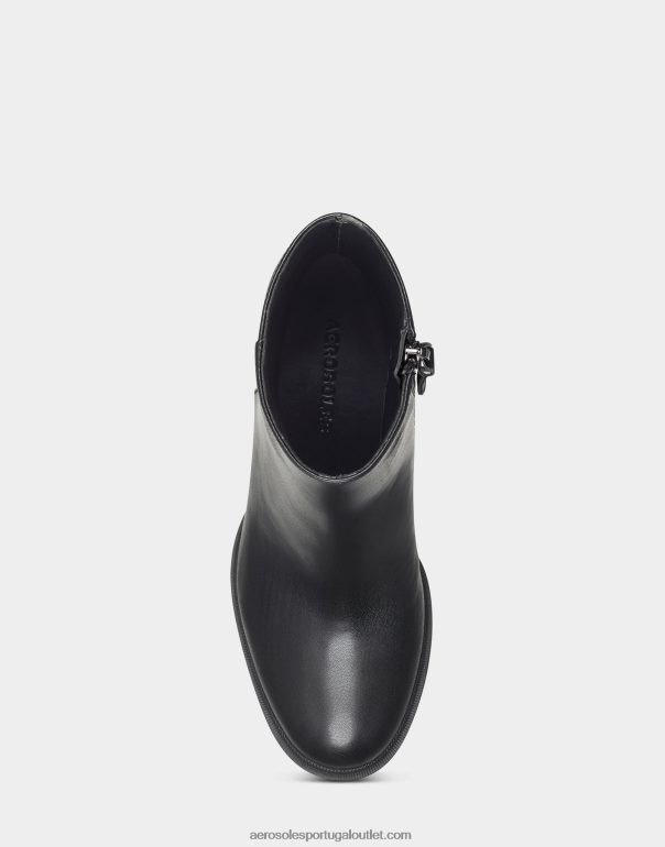 mulheres bota de tornozelo preta Aerosoles 0LRLL39