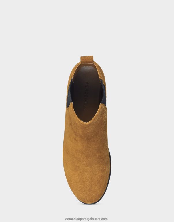 mulheres botim camurça trigo escuro Aerosoles 0LRLL54