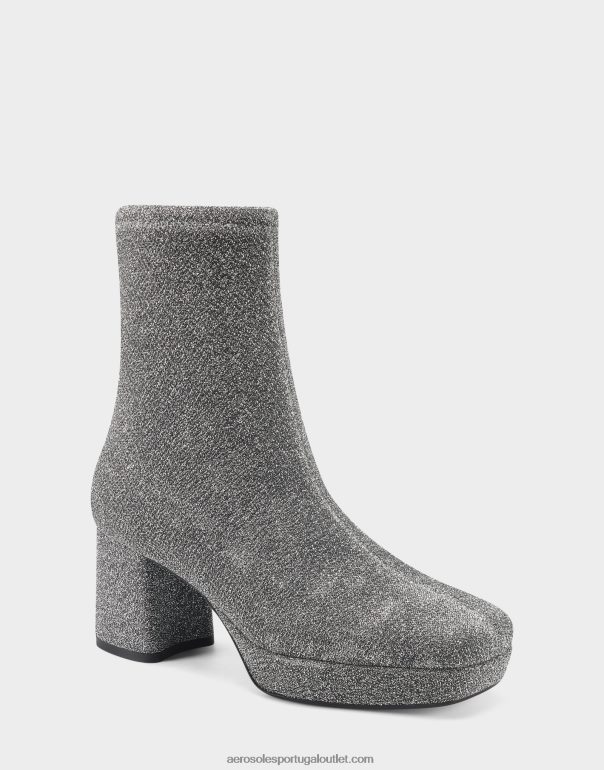 mulheres botim prata metalizado Aerosoles 0LRLL371
