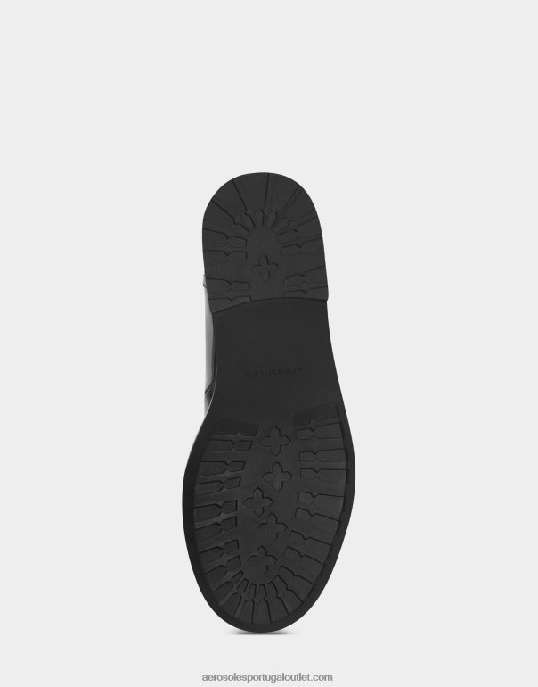 mulheres botim preto patenteado pu Aerosoles 0LRLL85