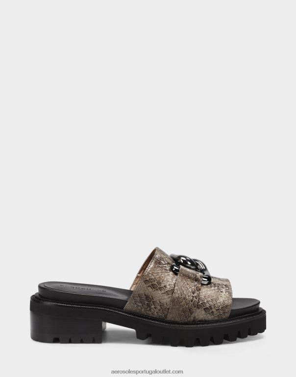 mulheres cobra sandália cinza Aerosoles 0LRLL287