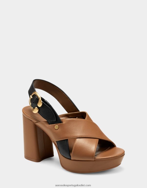 mulheres combinação de sandália camelo Aerosoles 0LRLL387