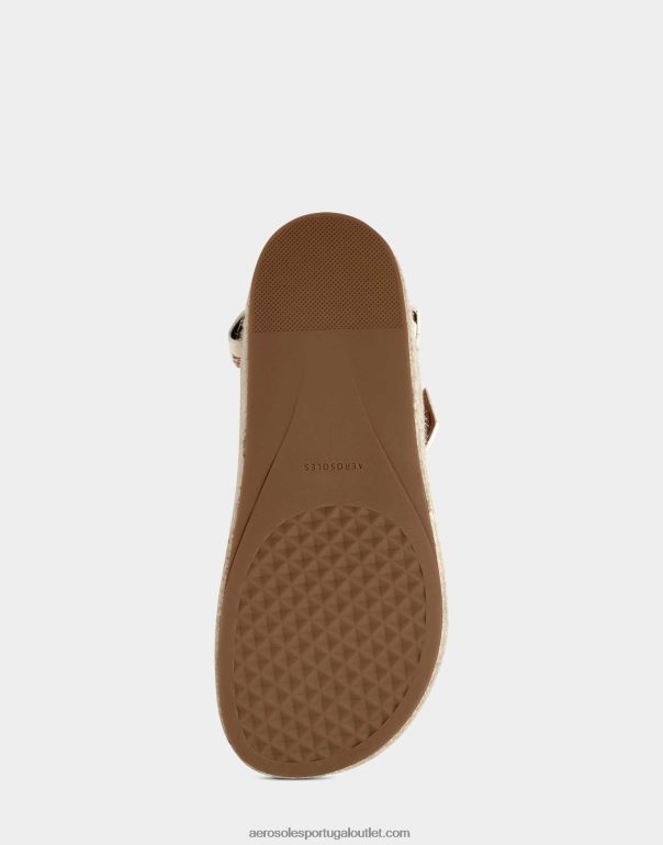 mulheres sandália branca floral vegana Aerosoles 0LRLL406