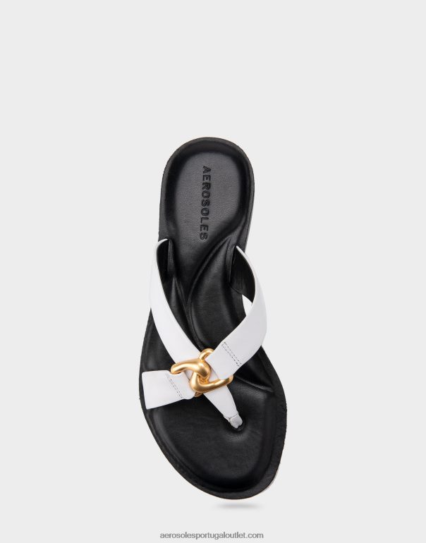 mulheres sandália casca de ovo couro legítimo Aerosoles 0LRLL459