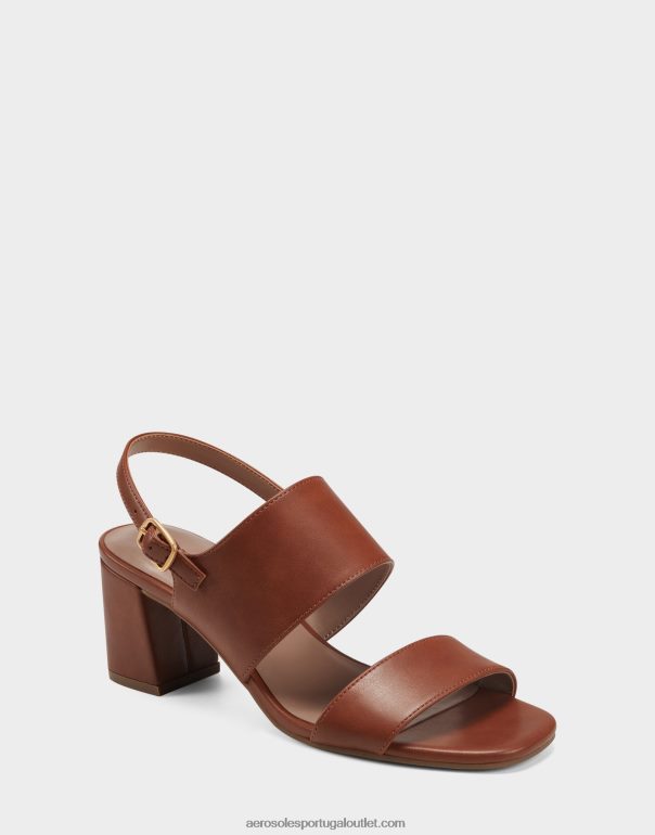 mulheres sandália couro sintético bege escuro Aerosoles 0LRLL430