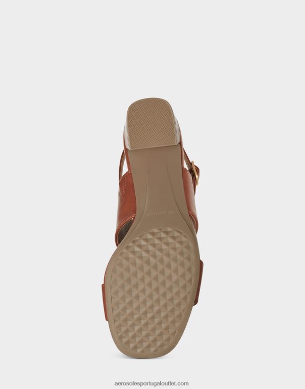 mulheres sandália couro sintético bege escuro Aerosoles 0LRLL430