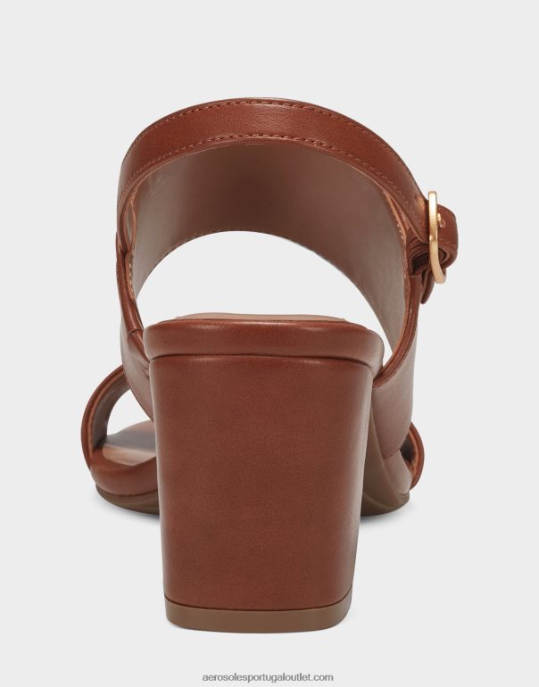 mulheres sandália couro sintético bege escuro Aerosoles 0LRLL430