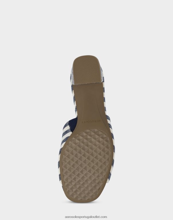 mulheres sandália listra azul escura Aerosoles 0LRLL424