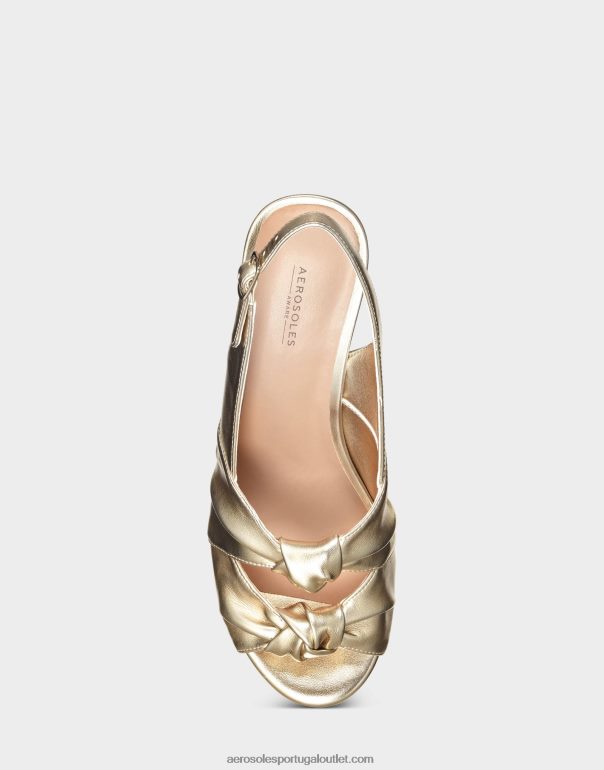 mulheres sandália ouro macio Aerosoles 0LRLL391