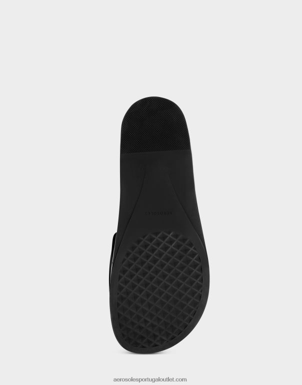 mulheres sandália preta Aerosoles 0LRLL311