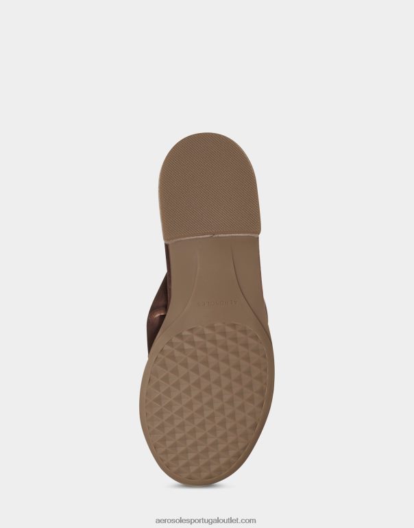 mulheres sandália taupe veludo Aerosoles 0LRLL306
