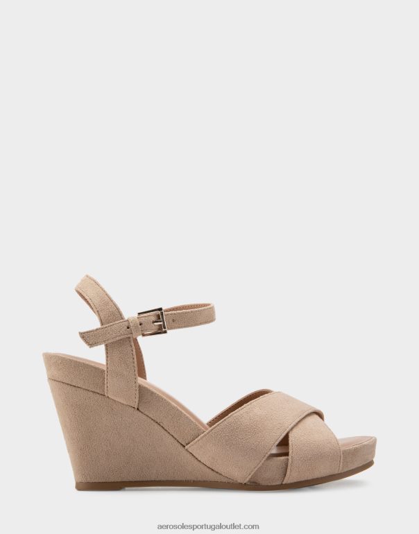 mulheres camurça sintética wedge taupe Aerosoles 0LRLL314