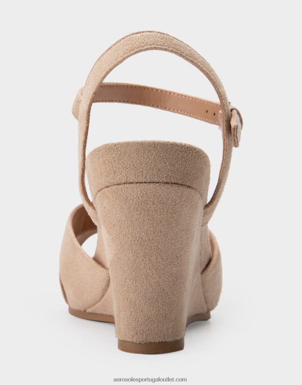 mulheres camurça sintética wedge taupe Aerosoles 0LRLL314