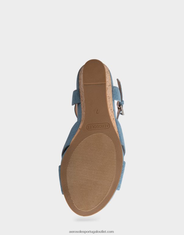 mulheres jeans azul cunha Aerosoles 0LRLL321
