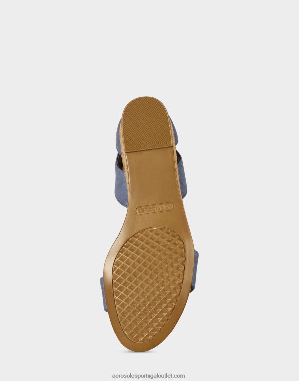 mulheres sandália meia calça azul Aerosoles 0LRLL330