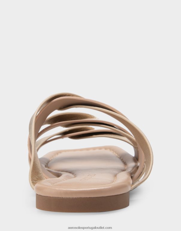 mulheres combinação de sandália plana taupe Aerosoles 0LRLL277