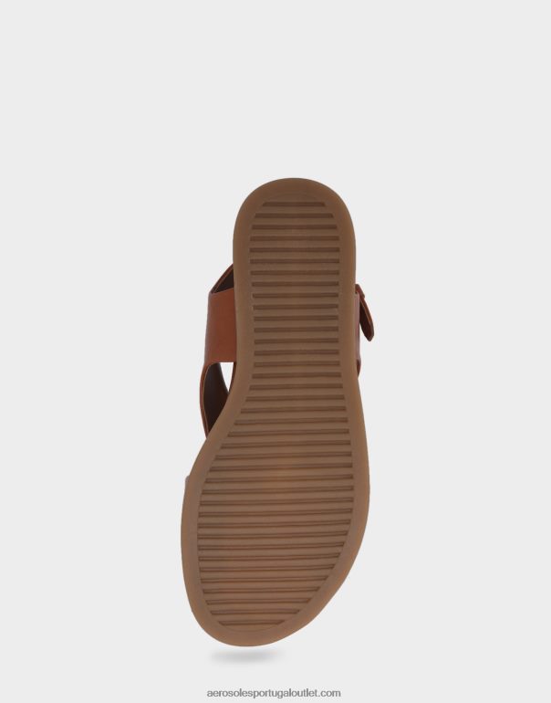 mulheres sandália plana tan couro sintético Aerosoles 0LRLL470