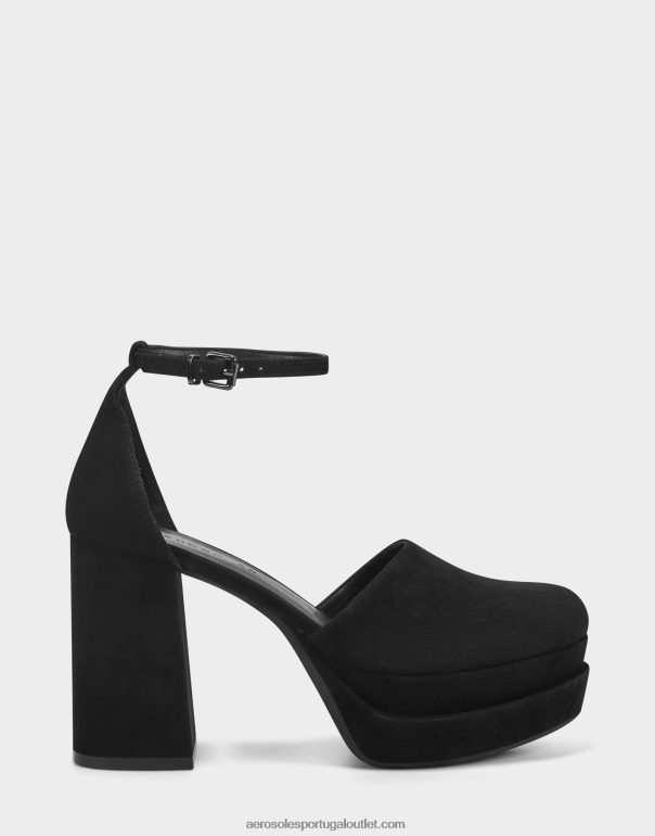 mulheres bomba de camurça preta Aerosoles 0LRLL359