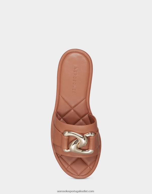 mulheres deslizar couro bronzeado Aerosoles 0LRLL283