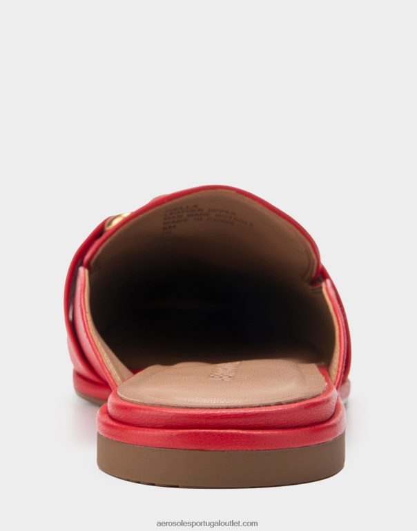 mulheres deslizar couro vermelho Aerosoles 0LRLL273