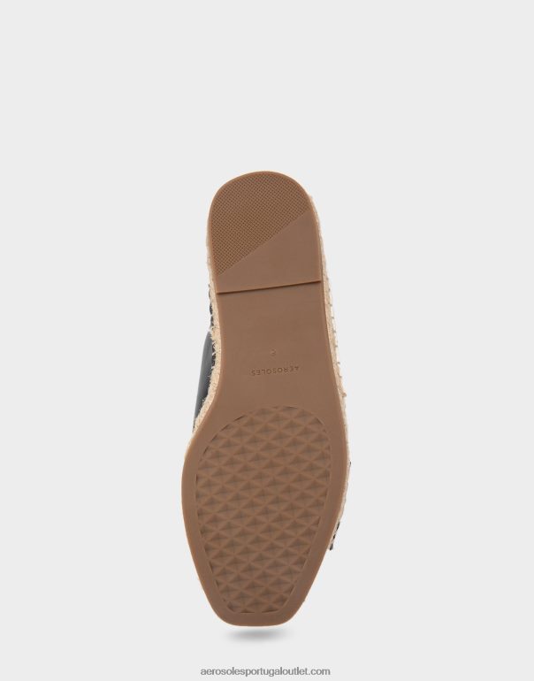 mulheres espadrille slide combinação preta Aerosoles 0LRLL279