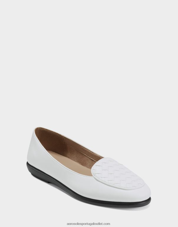 mulheres mocassim branco Aerosoles 0LRLL248